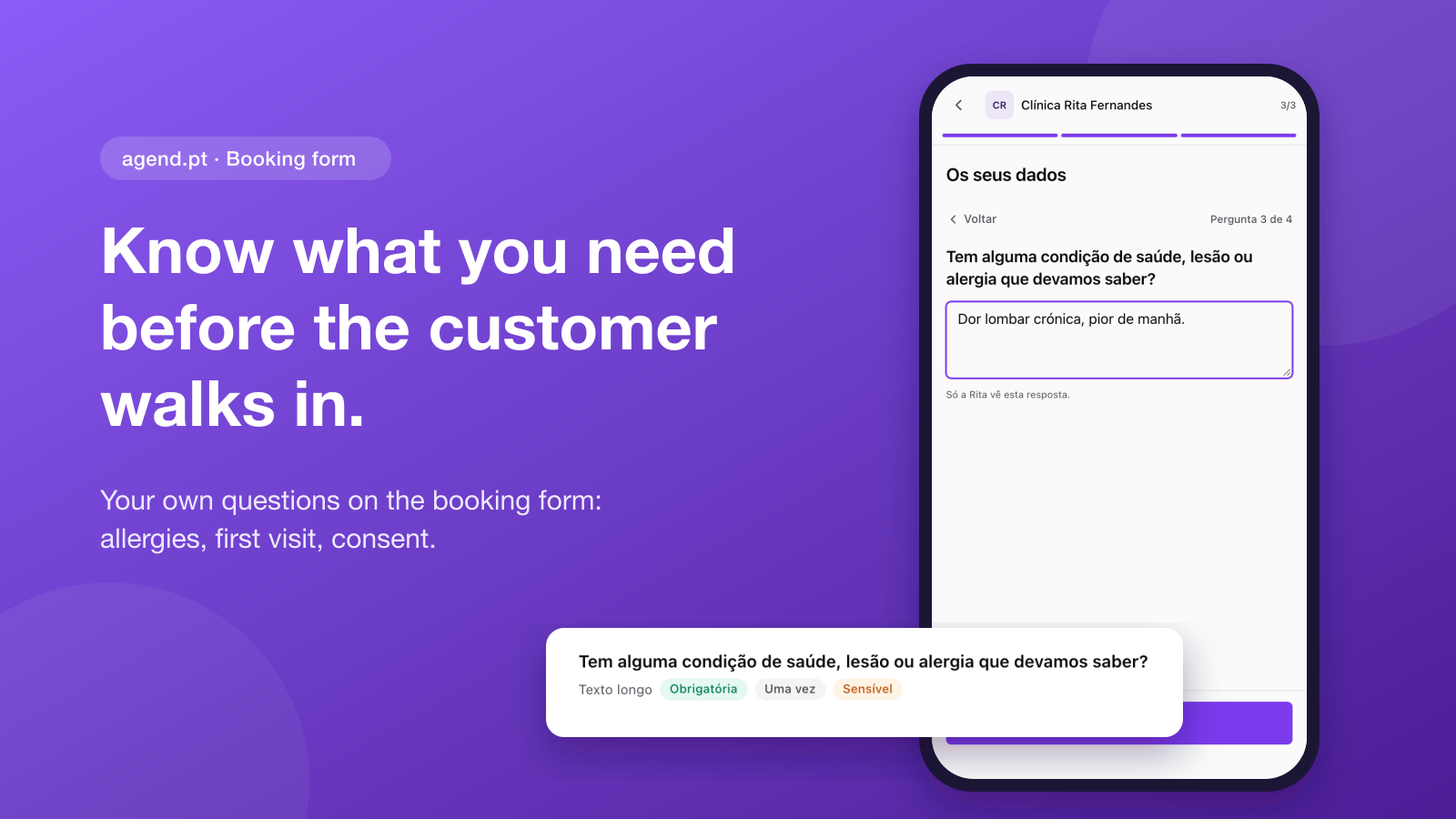 Booking form questions: what to ask your customers